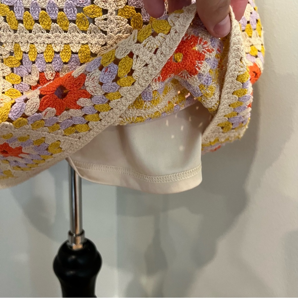By Together granny square crochet mini dress - Picture 9 of 10